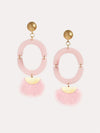 Neely Phelan Orbit Mink Drop Earrings