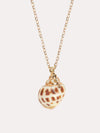 Neely Phelan Moon Shell Drop Necklace