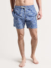 Michael's Swimwear Men's Abstract Fish Swim Trunk