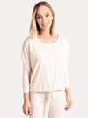 Eberjey Heather Slouchy Tee