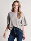 Illa Illa Flounce Sleeve Tee