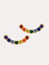 Tai Rainbow Arc Stud Earrings