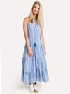 Oliphant Long Tiered Tassel Dress