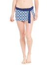 Tommy Bahama Women's Shibori Splash Skirted Hipster Bikini Bottom