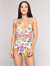 Trina Turk Key West Botanical Plunge 1 Piece