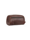 Barbour Leather Washbag