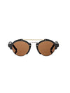 Illesteva Millan II Black with Brown Lenses Sunglasses