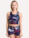 The Upside Royal Tie dye Inge Crop Top