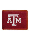 Smathers & Branson Texas A&M Bi-Fold Needlepoint Wallet