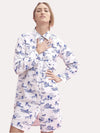 Roller Rabbit Surf Toile Shirt Dress