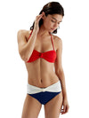 Solid & Striped The Whitney Bikini Top Cherry