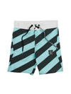 Volcom Boys' Stripey Elastic Boardshort