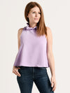 DO+BE Women's Tie Neck Top