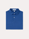 Peter Millar Boys' Keigiel Stripe Stretch Jersey