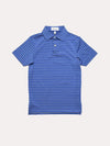 Peter Millar Boys' Halifax Stripe Youth Stretch Jersey Polo