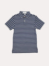 Peter Millar Boys' Market Stripe Youth Stretch Jersey Polo