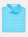 Peter Millar Boys' Market Stripe Youth Stretch Jersey Polo