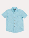 Southern Marsh Youth Flamingos Island Linen Shirt