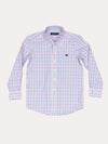 Southern Marsh Boys' Dunlavy Check Dress Shirt